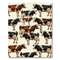 Whimsical Farmhouse Dairy Cow Ensemble Rug