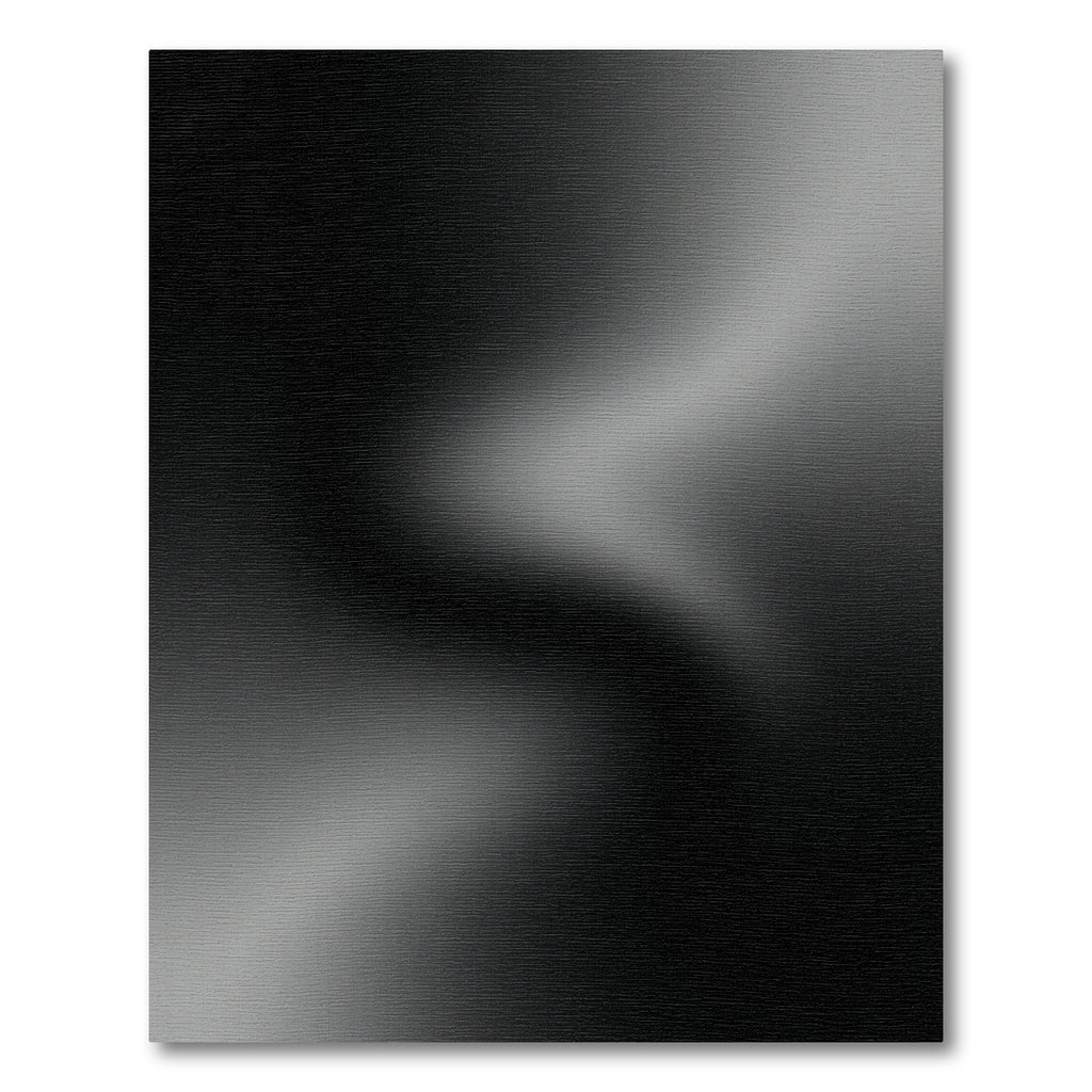 Dark Gray Wavy Gradient Swirl Rug