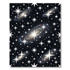Celestial Starry Night Galaxy Rug