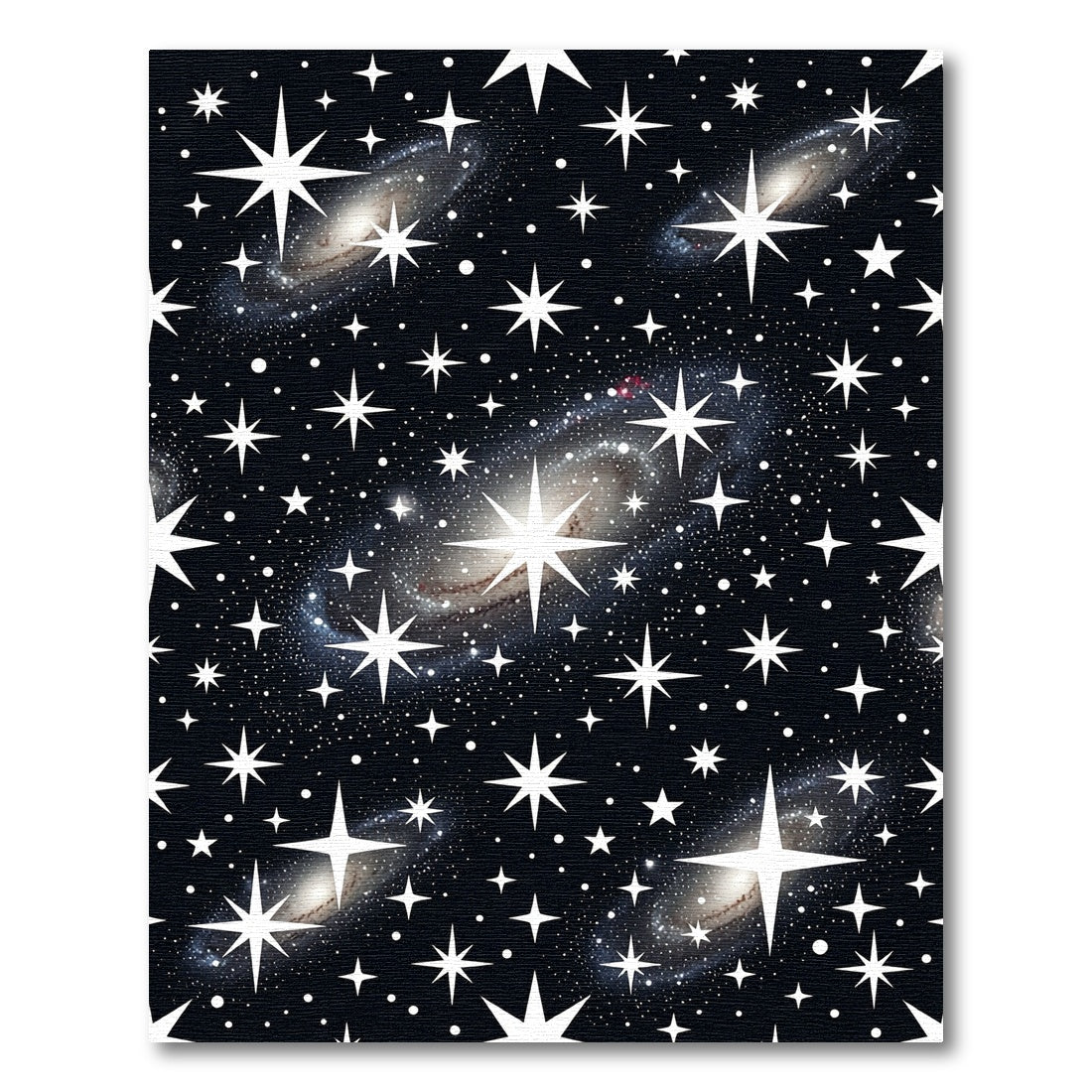 Celestial Starry Night Galaxy Rug