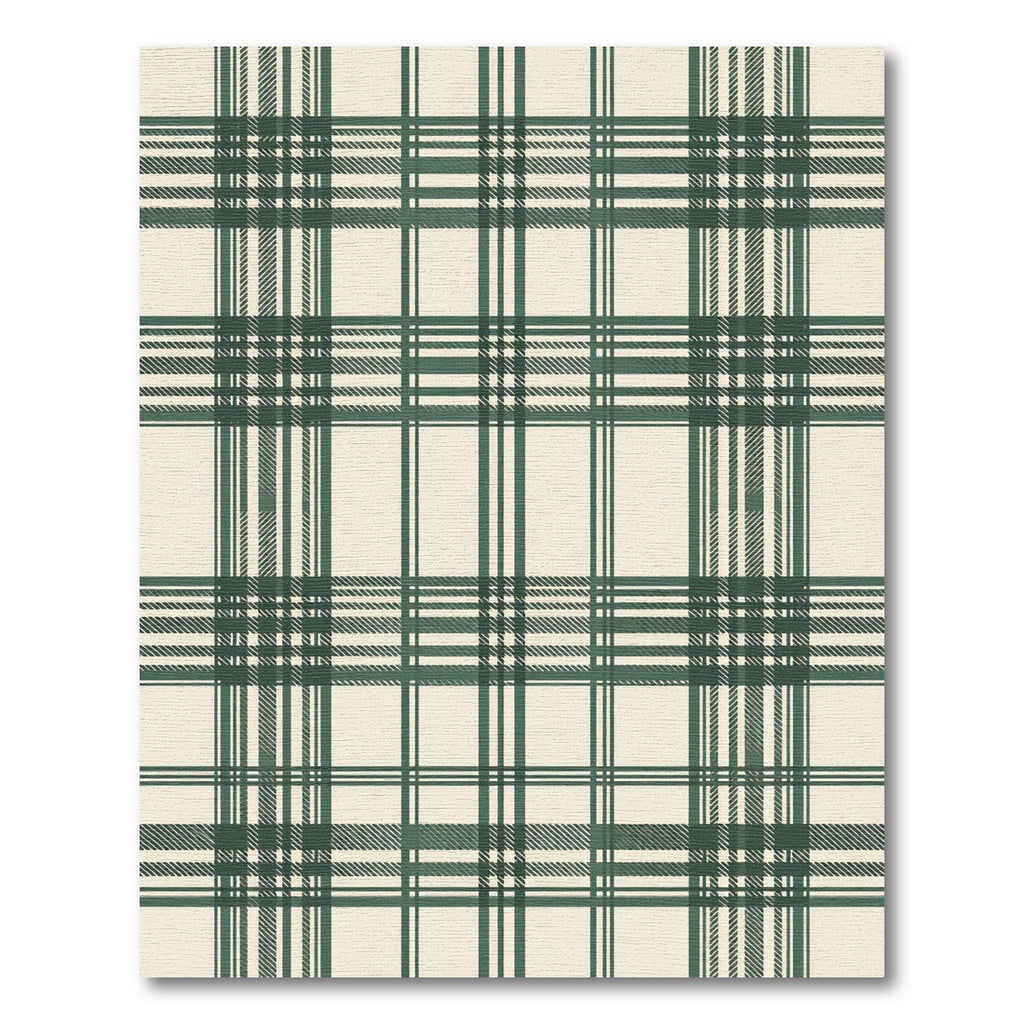Classic Green Tartan Plaid Rug