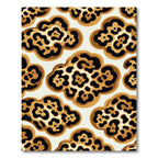 Bold Caramel Leopard Spot Cloud Rug