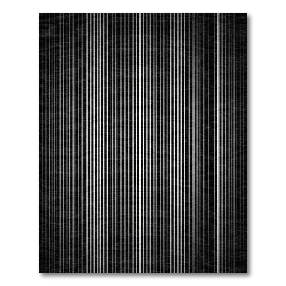 Monochromatic Vertical Stripe Rug