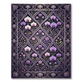Orchid Garden Lattice Work Rug