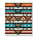 Bold Eagle Tribal Stripe Rug