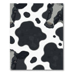 Cow Spot Black And White Charm Rug