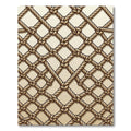 Nautical Rope Net Tan Texture Rug