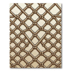 Nautical Rope Net Tan Texture Rug