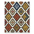 Geometric Tribal Diamond Adobe Chevron Rug