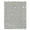 Neutral Woven Lattice Texture Rug
