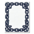 Nautical Anchor Chain Border Rug