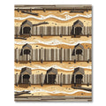 Coastal Sand Dune Beach Cabana Wave Rug