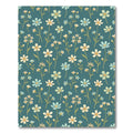 Floral Meadow Blue Cream Rug