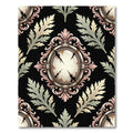 Gothic Ornate Frame and Foliage Rug