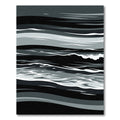 Monochromatic Abstract Wave Rug