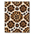 Bold Animal Print Floral Medallion Rug