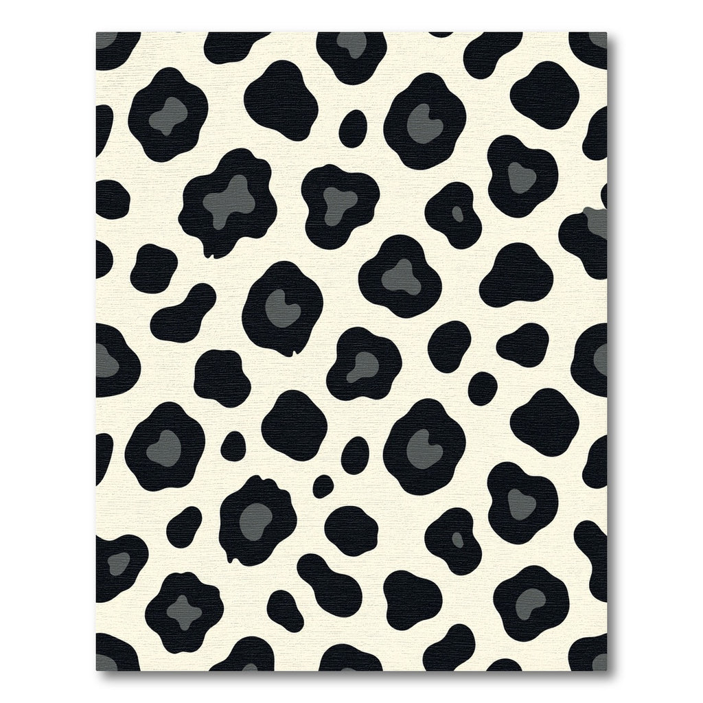 Cream Black Wild Spots Rug