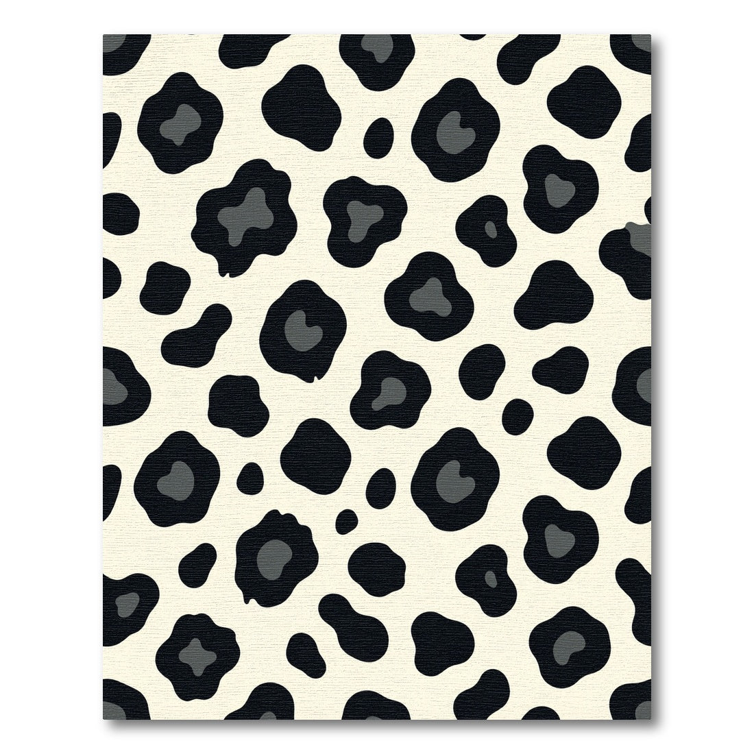 Cream Black Wild Spots Rug