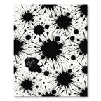 Playful Black Splash Dog Labrador Rug