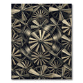 Moving Fan Blade Composition Rug