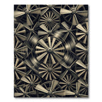 Moving Fan Blade Composition Rug