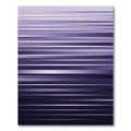 Modern Purple Gradient Linear Striped Rug