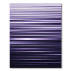 Modern Purple Gradient Linear Striped Rug