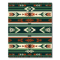 Southwestern Geometric Stripe Rug