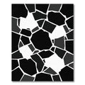 Monochromatic Fragmented Abstract Geometric Rug