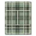 Sage Green Classic Plaid Checkered Rug