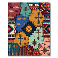 Geometric Tribal Arrow Southwestern Tapestry Rug