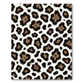 Classic Tan And Black Leopard Spots Rug