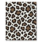 Classic Tan And Black Leopard Spots Rug
