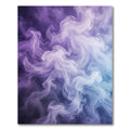 Mystic Purple Blue Swirling Smoke Rug
