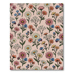 Pink And Orange Floral Medley Rug