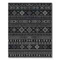Tribal Geometric Diamond Stripe Rug