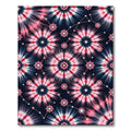 Pink Tie Dye Starflowers Celestial Cluster Rug