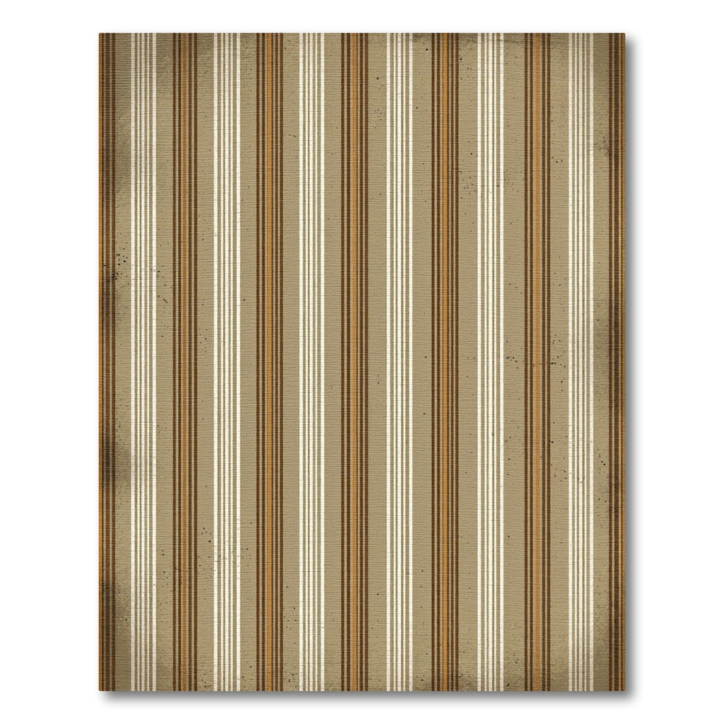 Vintage Earth Tone Vertical Striped Rug