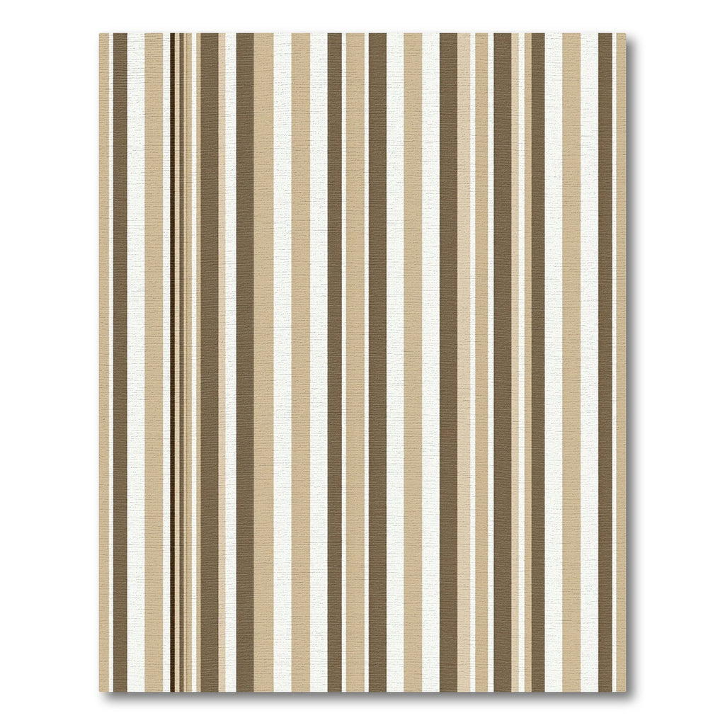 Minimalist Earthy Tone Vertical Stripe Rug