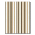 Minimalist Earthy Tone Vertical Stripe Rug