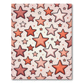Pink Star Cluster Motley Rug