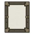 Geometric Block Deco Border Rug