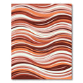 Earthy Wave Ribbon Harmony Rug