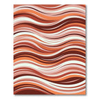 Earthy Wave Ribbon Harmony Rug