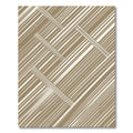 Modern Beige Diagonal Striped Abstract Rug
