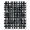 Monochromatic Linear Abstract Grid Rug