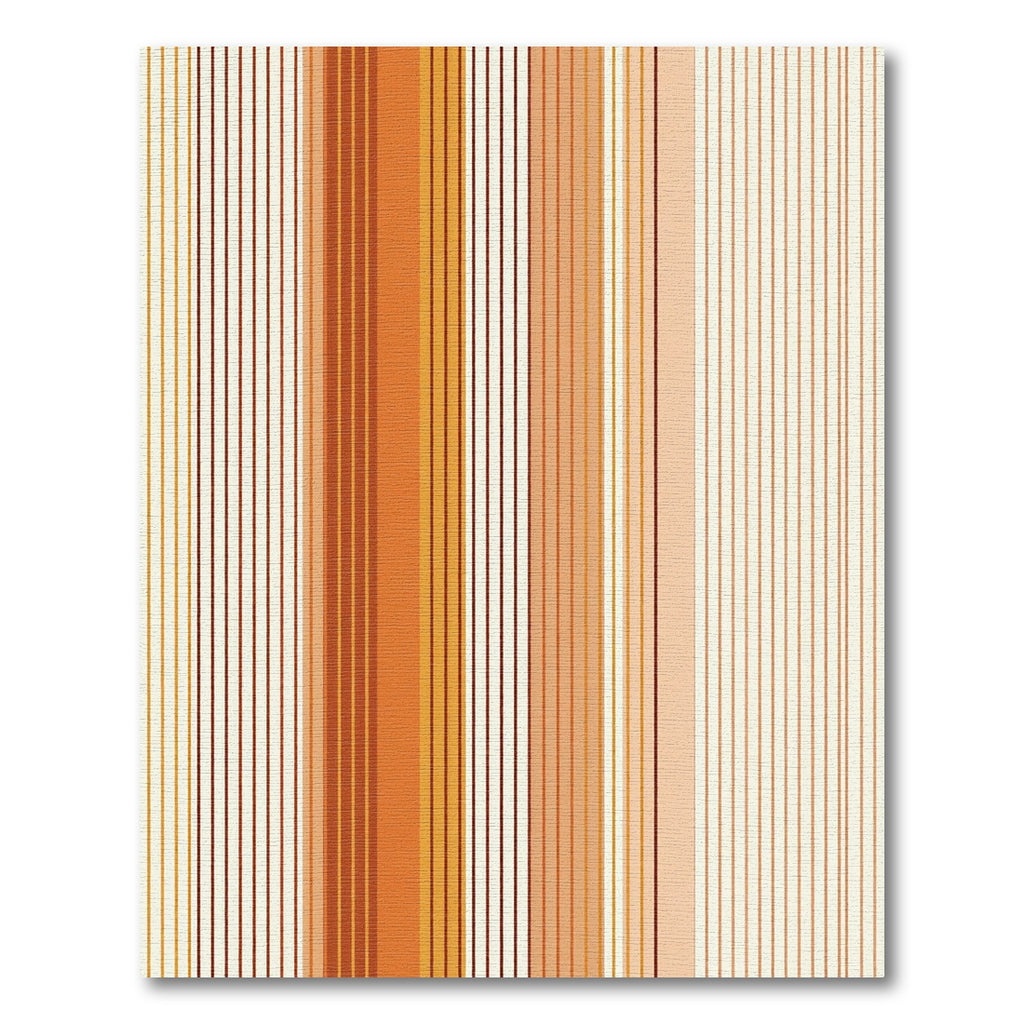 Warm Earthy Tones Vertical Stripe Rug