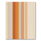 Warm Earthy Tones Vertical Stripe Rug