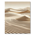 Sandy Dune Rippled Landscape Rug