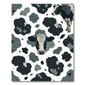 Modern Monochrome Holstein Cow Spot Art Rug